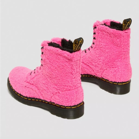 Brand New No Tags  💗 1460 PASCAL WOMEN'S FAUX SHEARLING BOOTS Doc Martens - Picture 6 of 13
